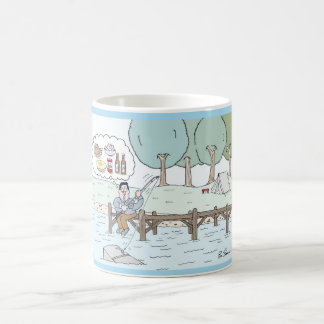 Coffee Mug With Fishermen