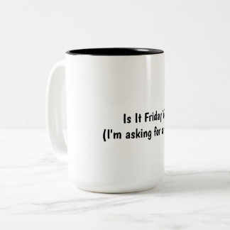 Coffee mug with humour