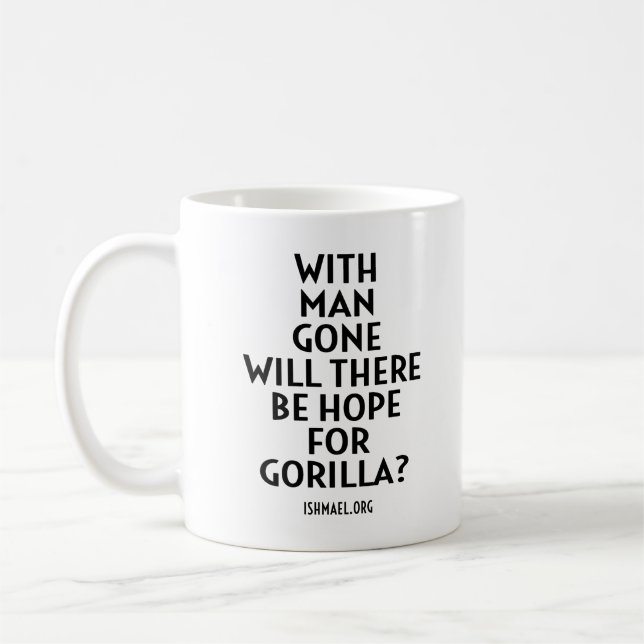Coffee mug with Ishmael iconic quote - 2 sided. (Left)