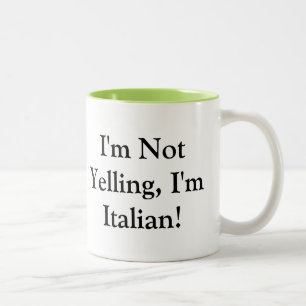 Coffee Mug with Italian Saying