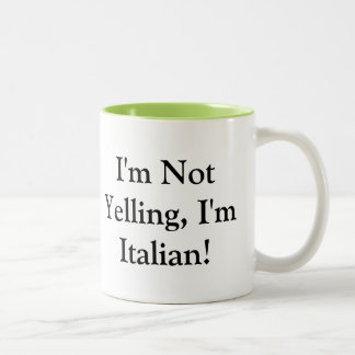 Coffee Mug with Italian Saying