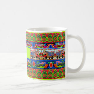 Coffee Mug with Name - Inspired by Truck Art - 2