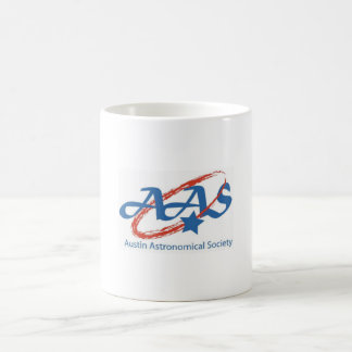 Coffee mug with small AAS logo