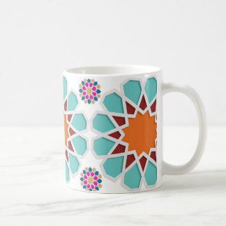 Coffee Mug with Touch of Moroccan Zellige Artistry