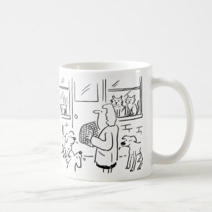 Coffee Mug with Veterinary Illustration