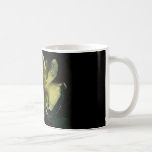 coffee mug with yellow rose