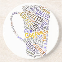 Coffee Mug Word Art