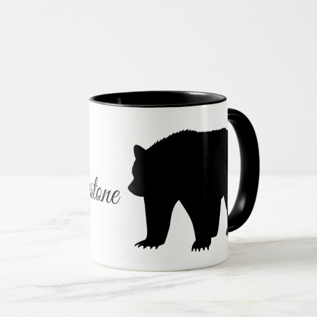 Coffee Mug-Yellowstone Bear Mug (Front Right)