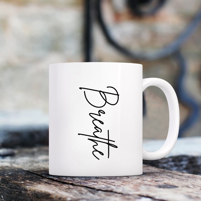 Coffee Mugs | Breathe | Motivational Mugs (Creator Uploaded)