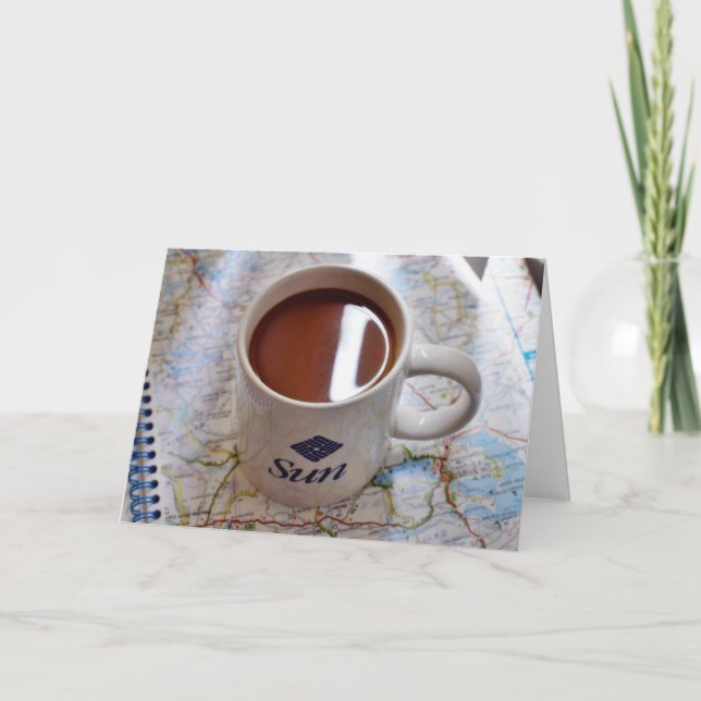 Coffee Mugs Cups Card (Front)
