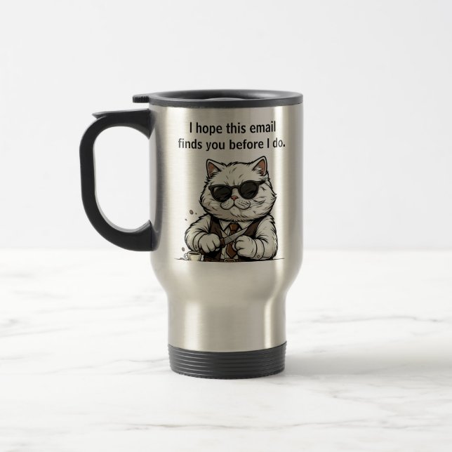 Coffee Mugs Funny Typography Coworker Sharp Office (Left)