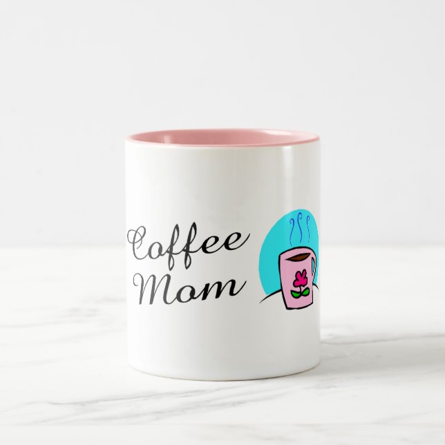 Coffee Mum Two-Tone Coffee Mug (Center)