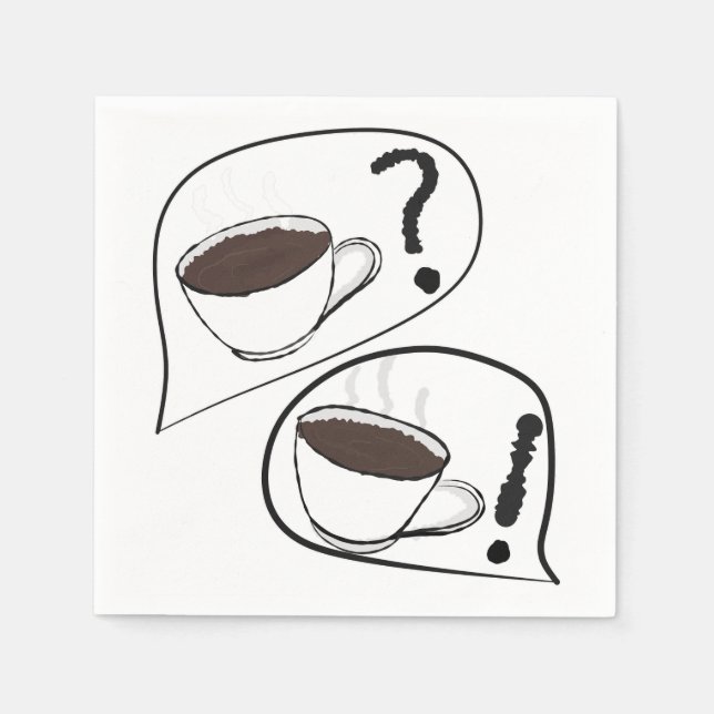 Coffee? Napkin (Front)