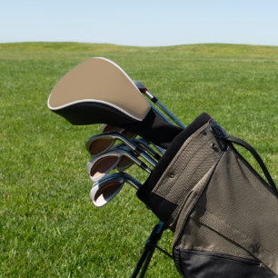 Coffee Neutral Hybrid Golf Cover – Customisable