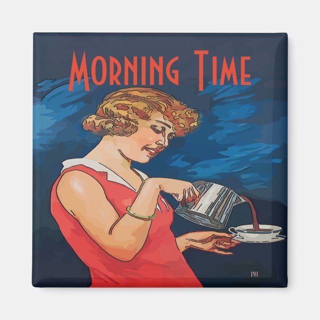 Coffee New Orleans Cafe Magnet (Front)