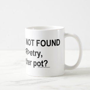coffee not found mug