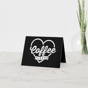 COFFEE NOTE CARD