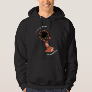Coffee Now Wine Later Essential Hoodie