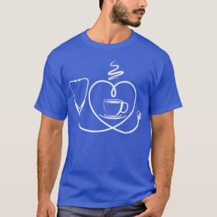 Coffee NurseFunny Nurse Coffee Lover T-Shirt