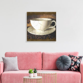 Coffee of Old Canvas Print