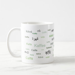 Coffee of the World Mug (in Green)