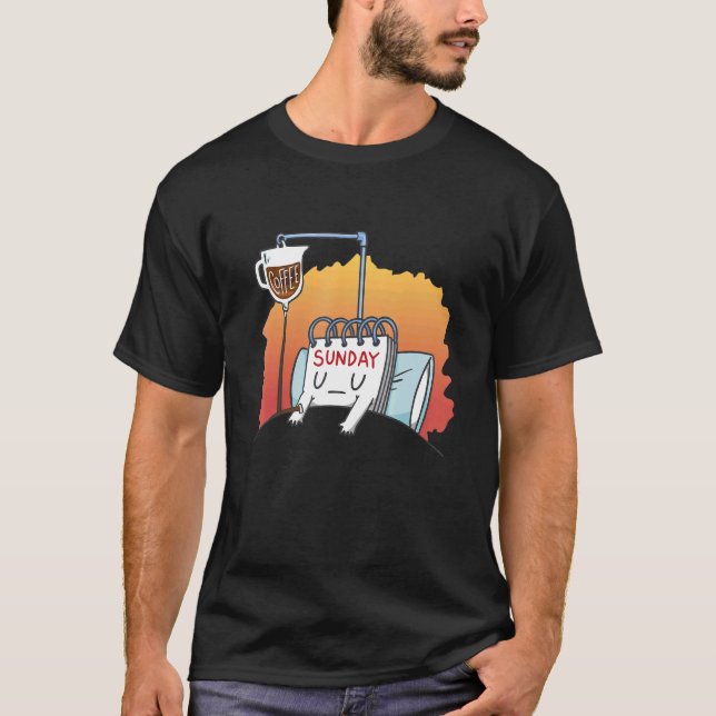 Coffee on Sunday T-Shirt (Front)
