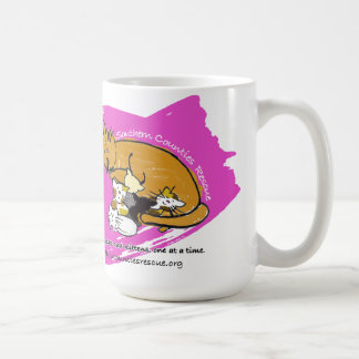 Coffee or Travel Mug (Pink Kitty Logo)