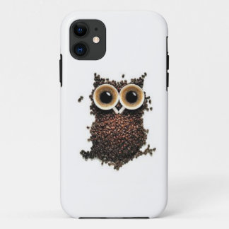 Coffee owl iPhone 11 case