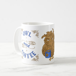 Coffee Owl Coffee Mug
