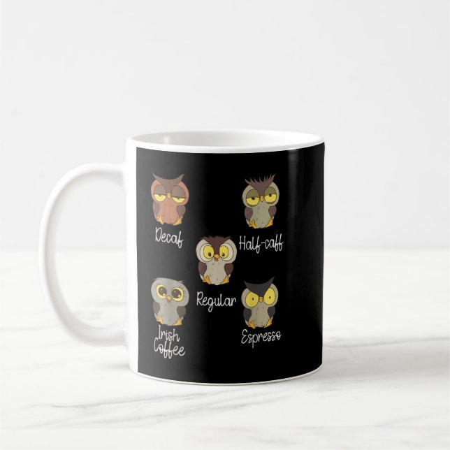 Coffee Owl  Mug (Left)