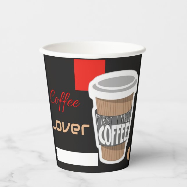 coffee  paper cups (Front)