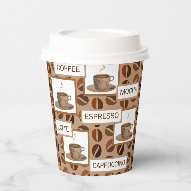Coffee Paper Cups (Left)