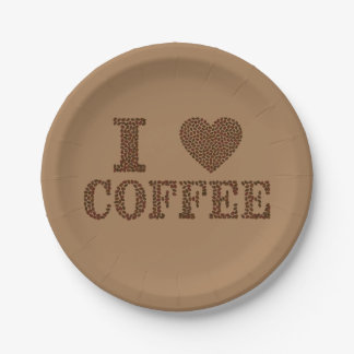Coffee Paper Plate