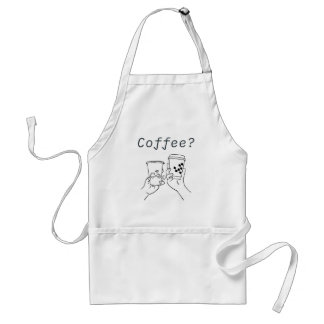 Coffee Party Apron - Two Cups of Fun