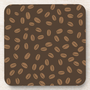 Coffee pattern coaster