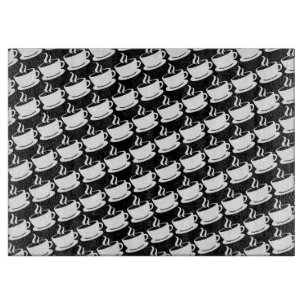 Coffee Pattern Cutting Board