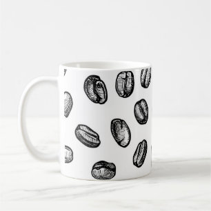 Coffee pattern mug