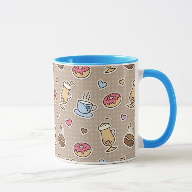 Coffee pattern mug (Right)