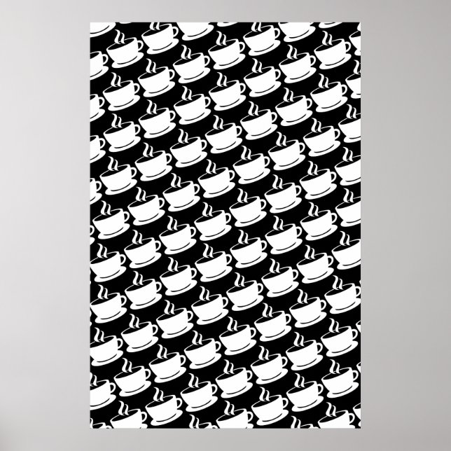 Coffee Pattern Poster (Front)