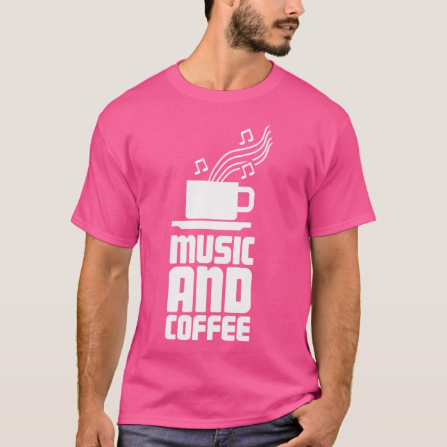 Coffee - Piano Lessons Piano Player  Piano Teacher T-Shirt (Front)