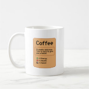 Coffee Pixel Art RPG Item Coffee Mug