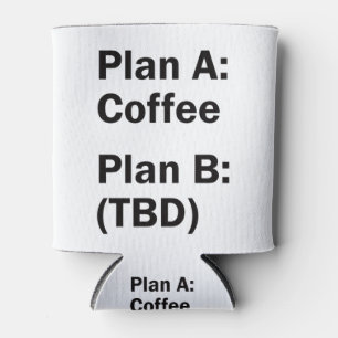 Coffee Plan Can Cooler