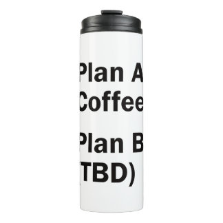 Coffee Plan Thermal Tumbler