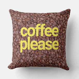 Coffee please cushion