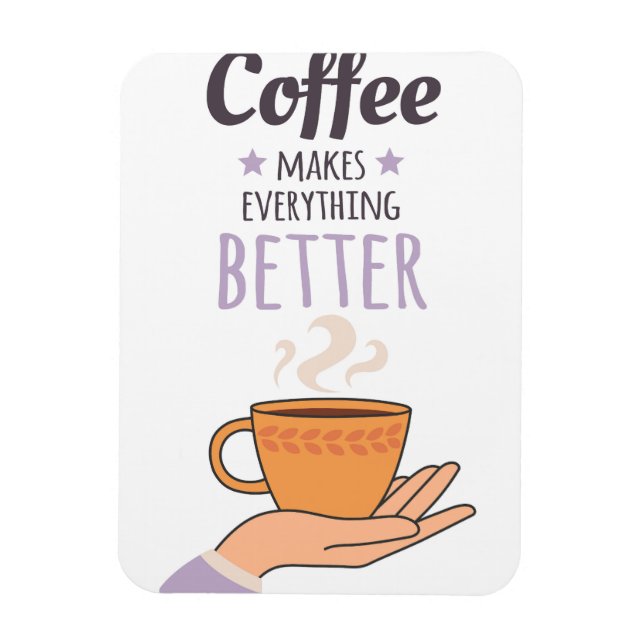 Coffee please magnet (Vertical)