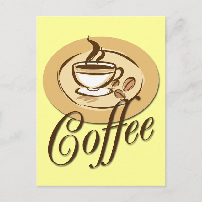 COFFEE POSTCARD (Front)