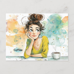 Coffee Postcard
