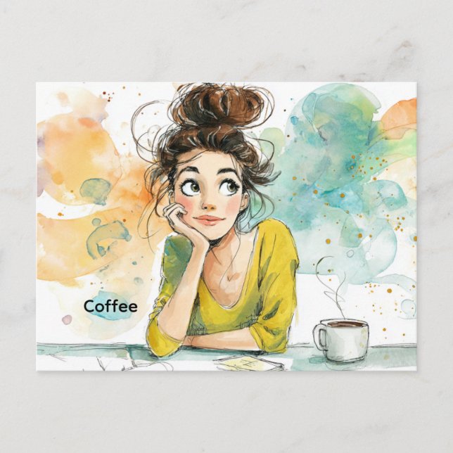 Coffee Postcard (Front)