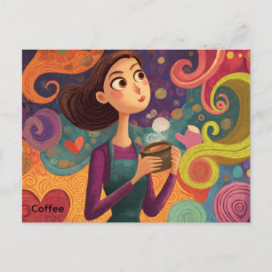 Coffee Postcard