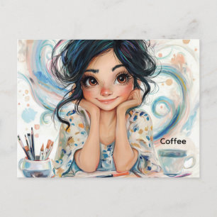 Coffee Postcard
